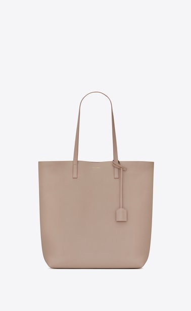 Saint Laurent N/S shopping bag in soft leather